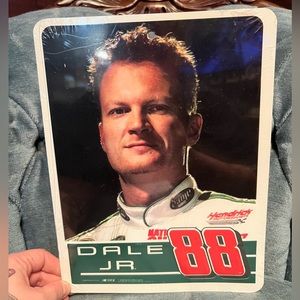 NASCAR Dale Earnhardt Jr #88 Tin Sign plastic wrapped, sealed NWT